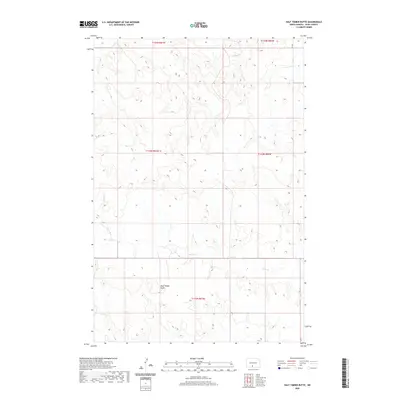 2020 Map of Half Timber Butte, 2020 Print
