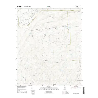 2014 Map of Halfmile Shoals, 2014 Print