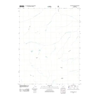 2011 Map of Halfmoon Pass, 2011 Print