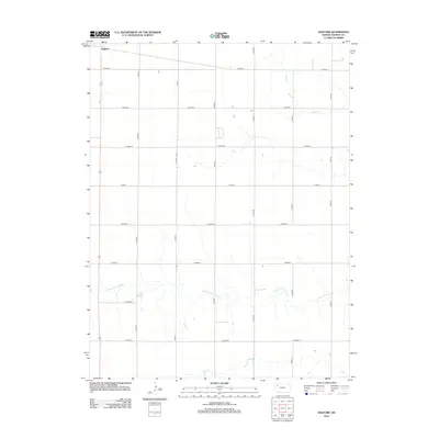 2012 Map of Halford, 2012 Print