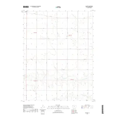 2018 Map of Halford, 2018 Print