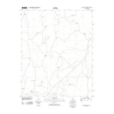 2010 Map of Halfway Creek, 2010 Print