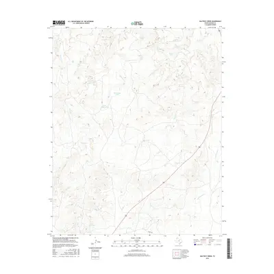 2016 Map of Halfway Creek, 2016 Print