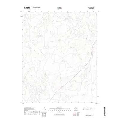 2019 Map of Halfway Creek, 2019 Print