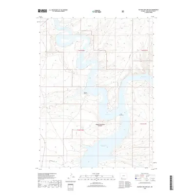 2018 Map of Halfway Hollow East, 2018 Print
