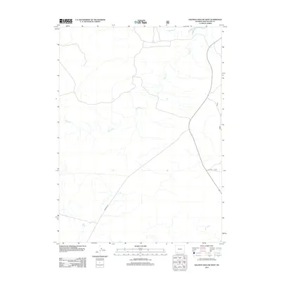 2012 Map of Halfway Hollow West, 2012 Print