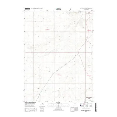 2015 Map of Halfway Hollow West, 2015 Print