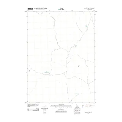 2010 Map of Halfway Lake, 2010 Print