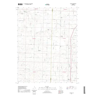 2017 Map of Halfway, 2017 Print
