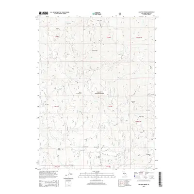 2015 Map of Halfway Ridge, 2015 Print