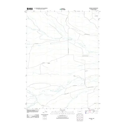 2012 Map of Halfway, 2012 Print