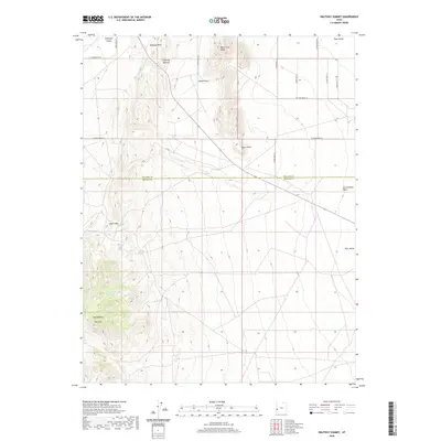 2020 Map of Halfway Summit, 2020 Print