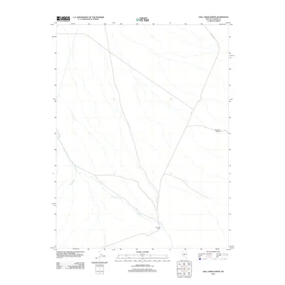 2012 Map of Hall Creek North, 2012 Print