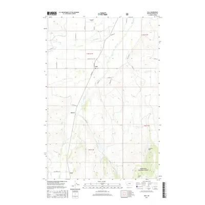 2017 Map of Hall, 2017 Print