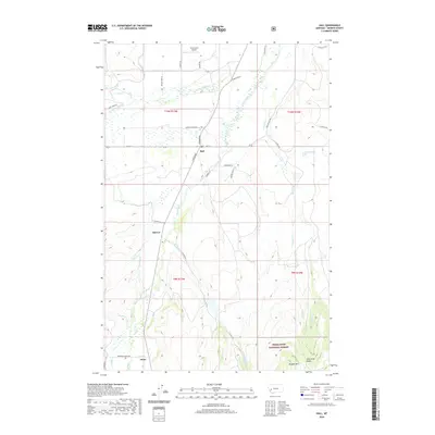 2020 Map of Hall, 2020 Print
