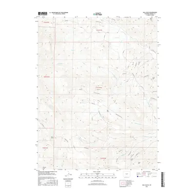 2016 Map of Hall Gulch, 2016 Print