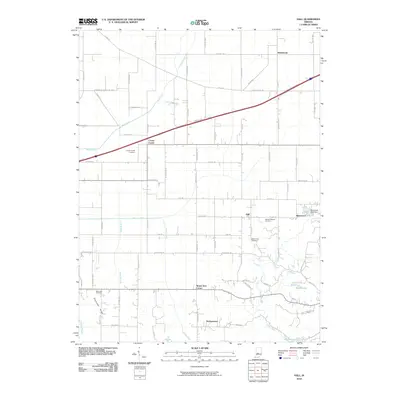 2010 Map of Hall, 2010 Print
