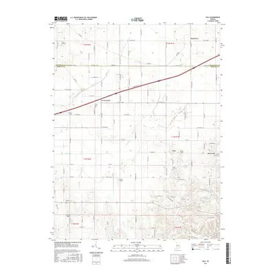 2016 Map of Hall, 2016 Print