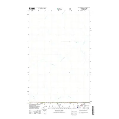 2013 Map of Hall Mountain OE N, 2013 Print