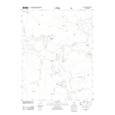 2012 Map of Hall Ridge, 2012 Print