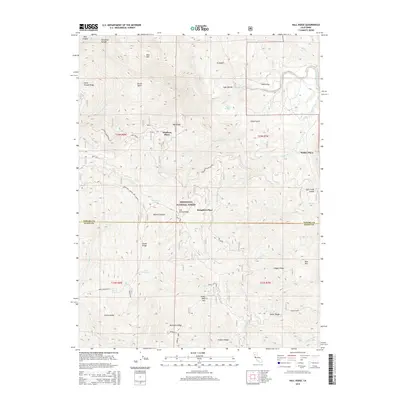 2015 Map of Hall Ridge, 2015 Print