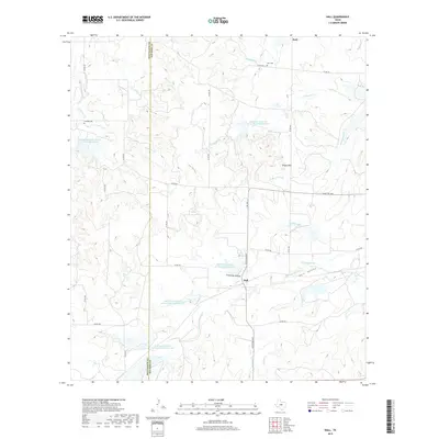 2019 Map of Hall, 2019 Print