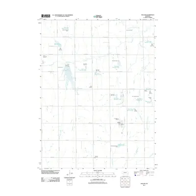 2011 Map of Hallam, 2011 Print