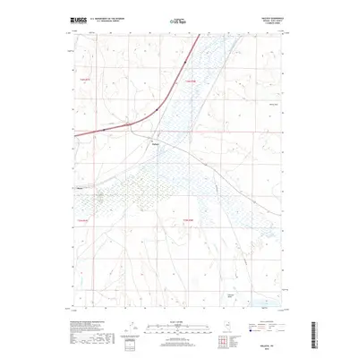 2018 Map of Halleck, 2018 Print