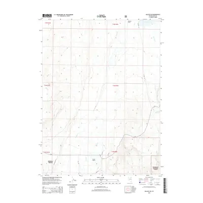 2015 Map of Halleck SW, 2015 Print