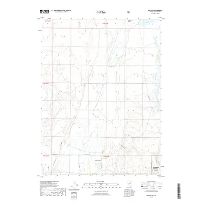 2018 Map of Halleck SW, 2018 Print
