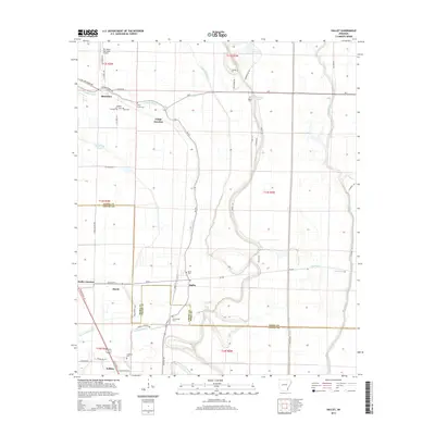 2014 Map of Halley, 2014 Print