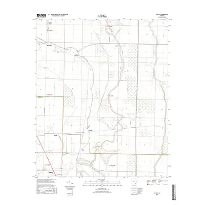 2017 Map of Halley, 2017 Print