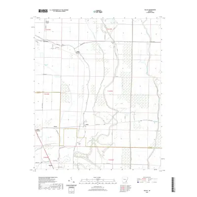 2020 Map of Halley, 2020 Print