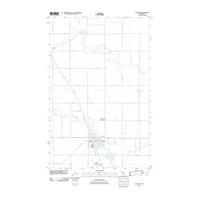 2010 Map of Hallock, 2010 Print