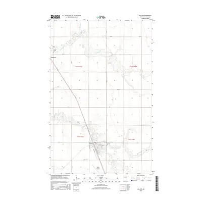 2016 Map of Hallock, 2016 Print