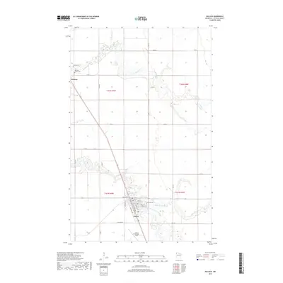 2019 Map of Hallock, 2019 Print