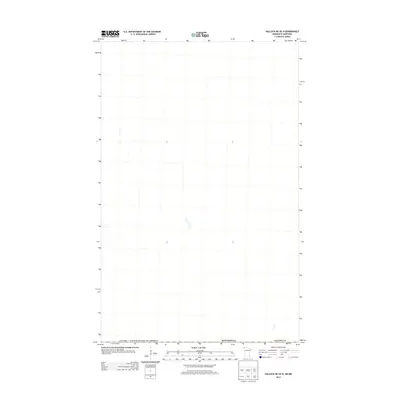 2013 Map of Hallock NE OE N, 2013 Print