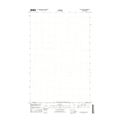 2016 Map of Hallock NE OE N, 2016 Print