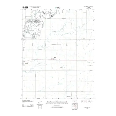 2010 Map of Hallowell, 2010 Print