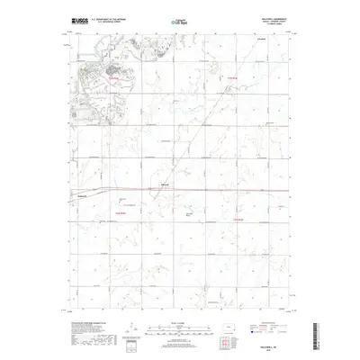 2018 Map of Hallowell, 2018 Print
