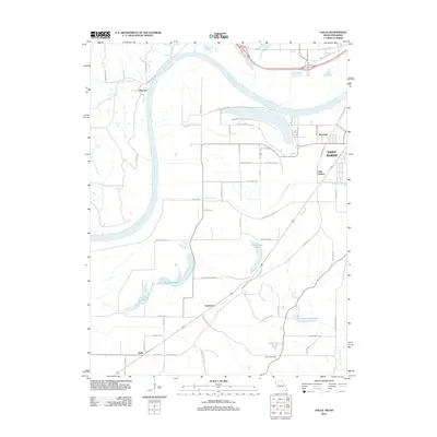 2012 Map of Halls, 2012 Print