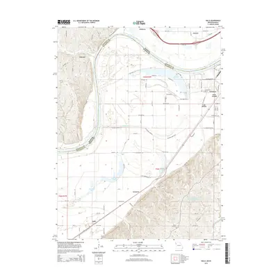 2014 Map of Halls, 2014 Print