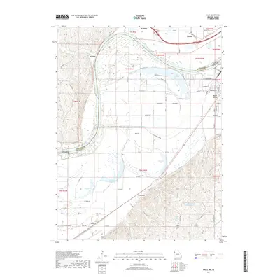 2017 Map of Halls, 2017 Print