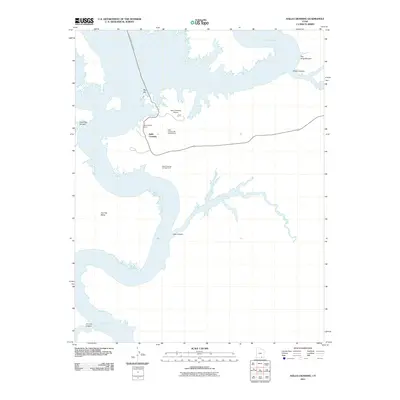 2011 Map of Halls Crossing, 2011 Print