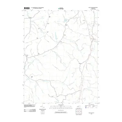 2010 Map of Halls Gap, 2010 Print