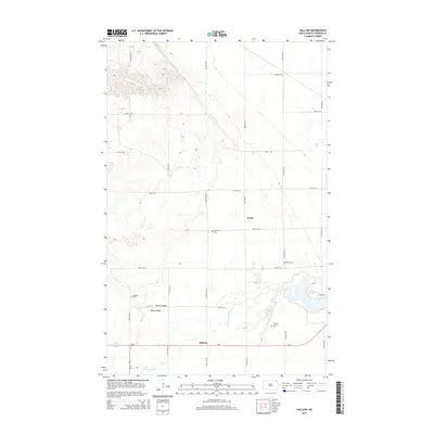 2014 Map of Hallson, 2014 Print