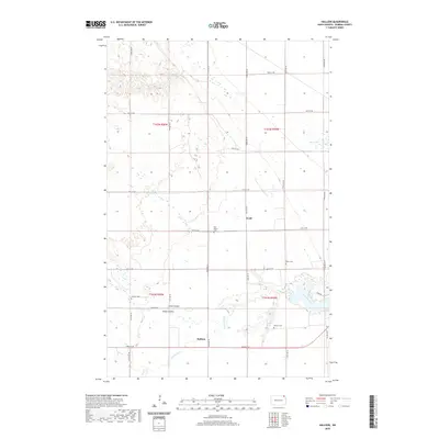 2020 Map of Hallson, 2020 Print