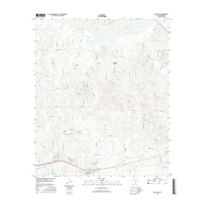 2016 Map of Hallsville, 2016 Print