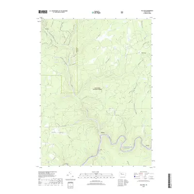 2019 Map of Hallton, 2019 Print