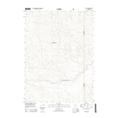 2014 Map of Halsey SE, 2014 Print